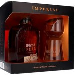 Ron Barceló Imperial 38% 0,7 l (dárkové balení 2 sklenice) – Hledejceny.cz