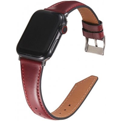AW COLORFULL SLIM řemínek na Apple Watch - Vínově červený Šířka uchycení řemínku: 38/40/41mm Vínově červený IR-AWKRTS07 – Zboží Mobilmania