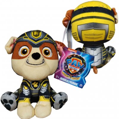 Spin Master Paw Patrol The Movie 2 Mascot Rubble Pes 17 cm