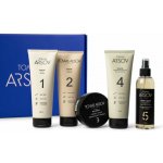 Tomas Arsov Péče o barvené vlasy BONFIRE Šampon 250 ml + Oplachový kondicionér 250 ml + Bezoplachový kondicionér 250 ml + BALANCE obnovující maska 100ml +HAIR LIQUID Kerat. voda 200 ml dárková sada – Zbozi.Blesk.cz