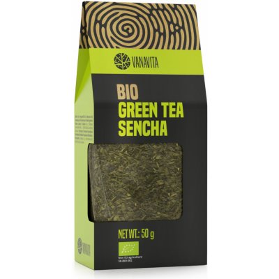 VanaVita BIO Zelený čaj Sencha 50 g – Zbozi.Blesk.cz