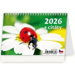stolní Týdenní "S" s citáty 2026 – Sleviste.cz