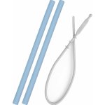 Minikoioi Brčko silikonové 2 ks s kartáčkem Mineral Blue – Hledejceny.cz