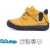 Dětské kotníkové boty D.D.Step celoroční obuv barefoot S070-42919 Yellow