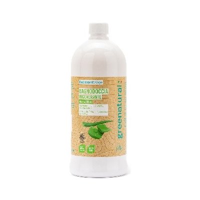 Greenatural Regenerační sprchový gel aloe vera a oliva BIO 1 l – Zboží Mobilmania
