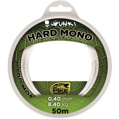 Gunki HARD MONO 50 m 0,4 mm – Sleviste.cz