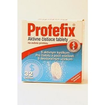 Protefix Aktivní čistící prostředek 32 tablet