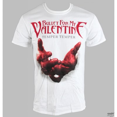 Bullet For My Valentine Temper Temper Blood Hands tričko