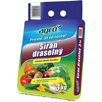 Agro Síran draselný 3 kg – Zboží Mobilmania