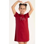 Dětská noční košile Hvězdičky vínová – Zboží Mobilmania