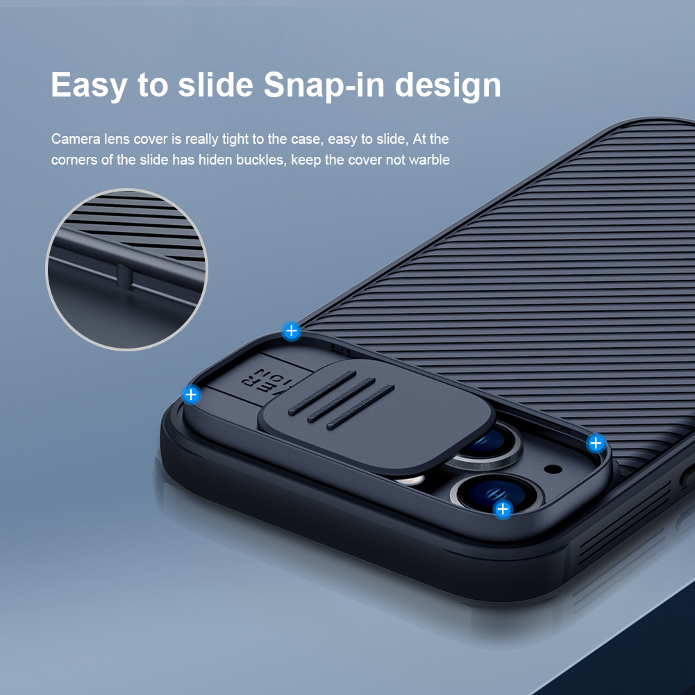 Pouzdro Nillkin CamShield Pro Magnetic Apple iPhone 14 Plus, černé