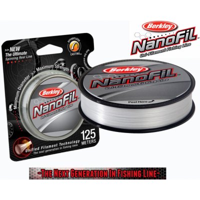 Berkley Nanofil clear 125 m 0,17 mm