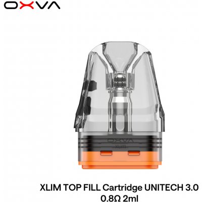 OXVA XLIM CL Top Fill 3ml cartridge 0,8 ohm – Hledejceny.cz