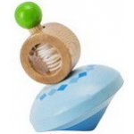 Goki Dřevěná káča s provázkem modrá – Zboží Mobilmania