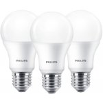 Philips LED žárovka E27 10W 2700K 230V A60 SET3ks P775544 – Hledejceny.cz