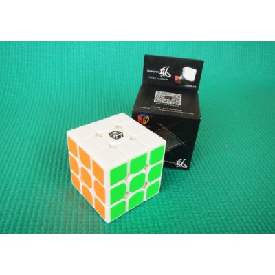 Rubikova kostka 3 x 3 x 3 QiYi Wind bílá