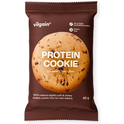 Vilgain Protein Cookie čokoláda a karamel 80 g – Zboží Dáma