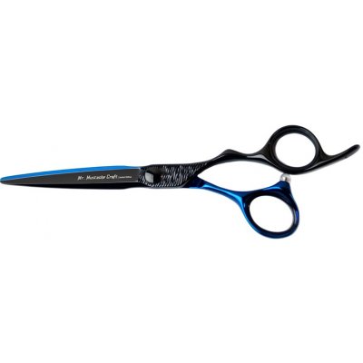 Mr. Mustache Kadeřnické nůžky Craft Black-Blue 5,5" / 6,0" – Hledejceny.cz