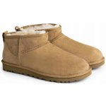 UGG kotníkové boty Classic Ultra Mini hnědé – Zboží Dáma