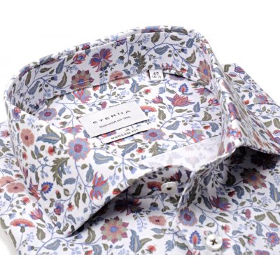 Eterna Modern Fit košile s barevným florálním vzorem extra prodloužený rukáv – Hledejceny.cz