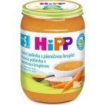 HiPP BIO Kuřecí polévka s pšeničnou krupicí 190 g – Zboží Dáma