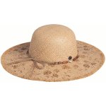 Dámský nemačkavý letní slaměný klobouk Big brim Karfil