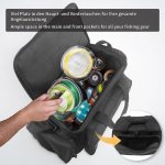 PHISIONICS Taška pro rybáře 56 x 31 x 30cm černá – Zboží Dáma