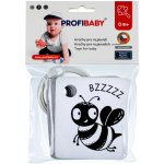 Profibaby kartičky kontrastní černobílé set 9ks zvířátka s klipem pro miminko – Hledejceny.cz