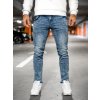 Pánské džíny Bolf pánské džíny regular fit HY1050 tmavě modré