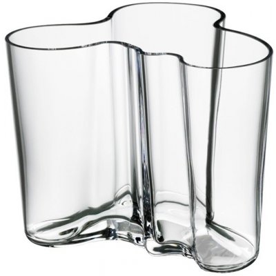 Váza Alvar Aalto 120mm, čirá – Hledejceny.cz