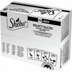 Sheba Select Slices kachna kuře drůbež krůta v omáčce 72 x 85 g – Sleviste.cz