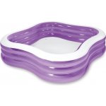 Intex 57495 Swim Center Beach Wave 229 x 229 x 56 cm fialový – Hledejceny.cz