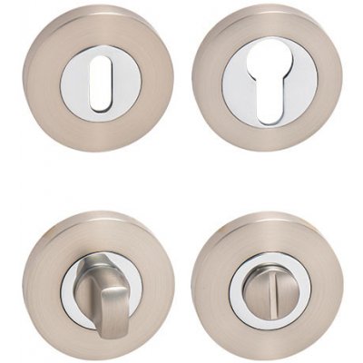 MP kování - ROZETA - R – PZ – Nikl perla/chrom lesklý – Sleviste.cz