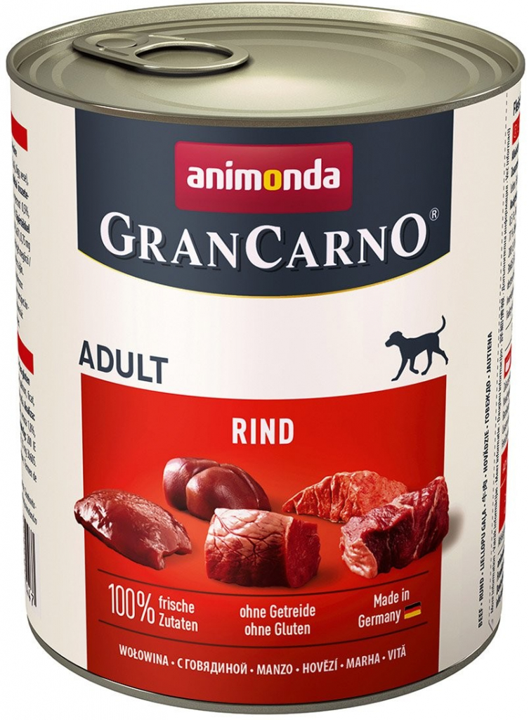 Animonda Gran Carno Single Protein Adult čisté hovězí maso 6 x 800 g