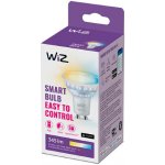 WiZ LED skleněná žárovka GU10 PAR16 4,7W 345lm 2700-6500K IP20, stmívatelná – Zboží Živě