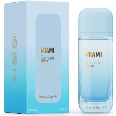 Dicora Miami toaletní voda dámská 150 ml – Zboží Mobilmania