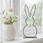 Deejada.cz Kovový zajíc Coney 50 cm L – Zboží Dáma