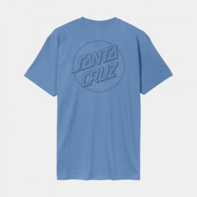 Santa Cruz triko Santa Cruz Tonal Opus Dot Stripe t-shirt azure blue 2025 – Hledejceny.cz