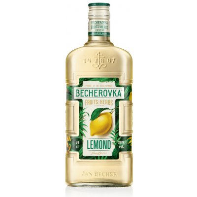 Becherovka Lemond 20% 0,5 l (holá láhev) – Hledejceny.cz