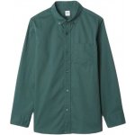 GAP FA24 LS Poplin chlapecká košile tmavě zelená – Zboží Dáma