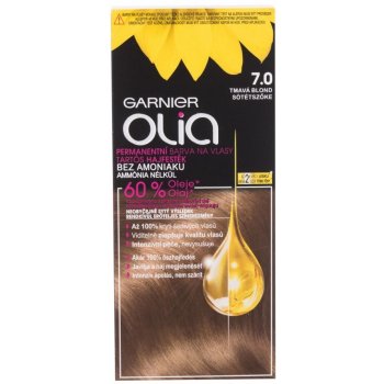 Garnier Olia 7.0 tmavá blond barva na vlasy