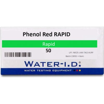 Phenol Red fenol RAPID, testovací tabletky pro měření hodnot pH pro Flexitester a Pooltester 100 Ks