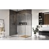 Pevné stěny do sprchových koutů RADAWAY Walk-In Modo New Black III, sklo: Frame Šířka: 85 cm