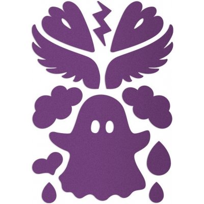 Reflective Berlin Reflexní nálepky Spooky-purple – Sleviste.cz