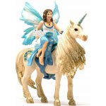 Schleich Eyela rinding on golden unicorn 42508 – Hledejceny.cz