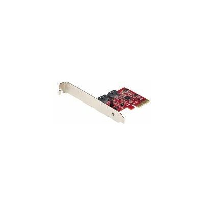 Startech SATA PCIe Card, 2 Port PCIe SATA Expansion card, 6Gbps SATA Card, Full/Low Profile, PCI Express to SATA Adapter, ASM1062R SATA RAID Controller Card - PCIe to SATA Converter - Radic úložište - – Zboží Mobilmania