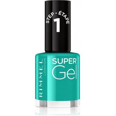 Rimmel London Super Gel lak na nehty 098 Never Blue with You 12 ml – Zboží Mobilmania