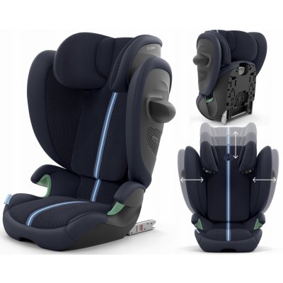 Cybex Solution G2 i-Fix Plus 2025 Ocean Blue – Zboží Dáma