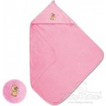 Baby Matex MAXI osuška s kapucí Růžová – Zbozi.Blesk.cz