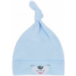 Bobas Fashion Bavlněná čepička Lucky modrá – Sleviste.cz